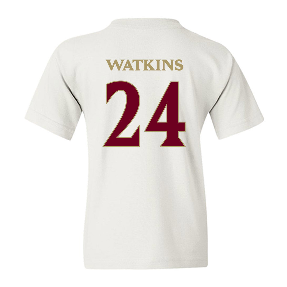 Elon - NCAA Women's Basketball : Tamia Watkins - Classic Fashion Shersey Youth T-Shirt-1