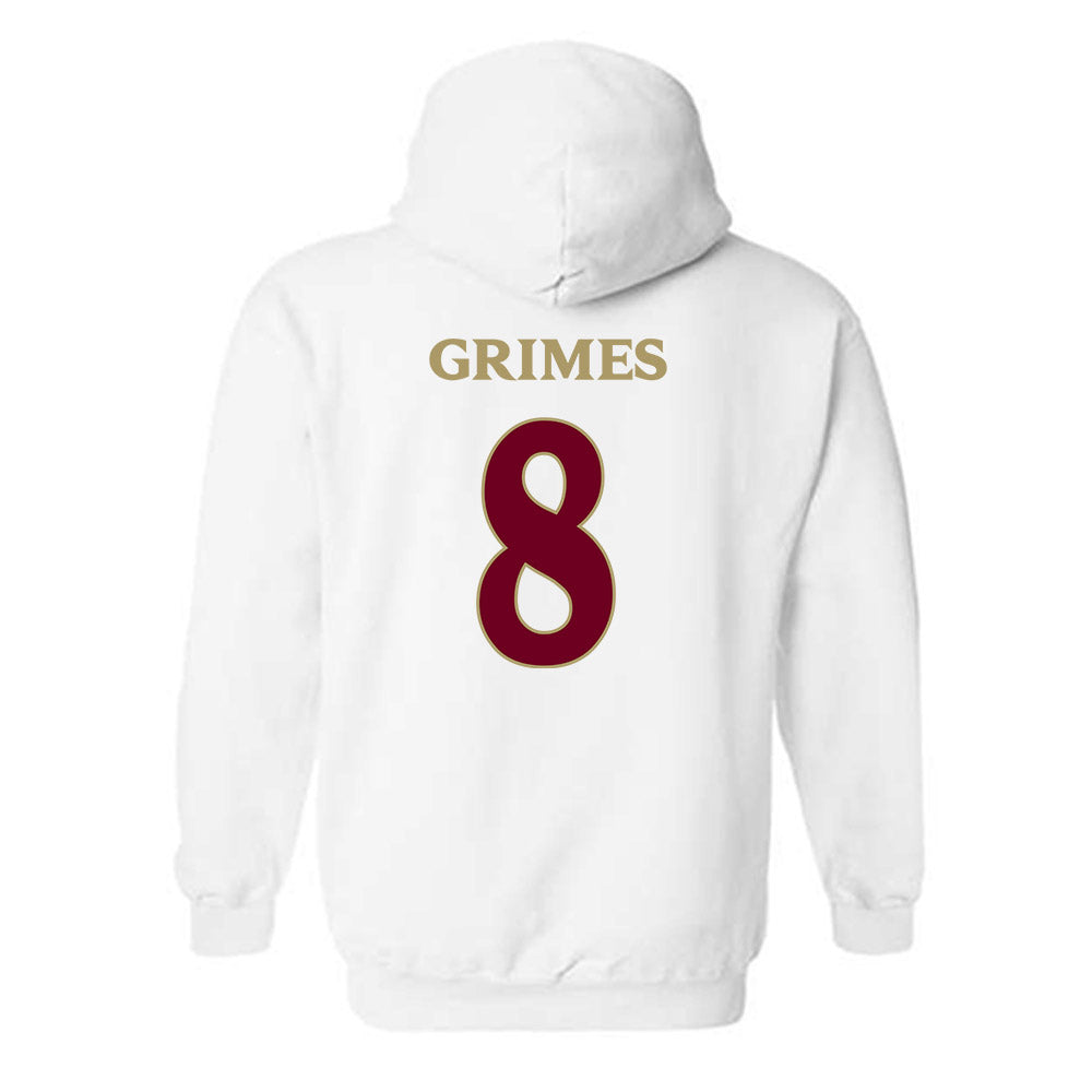 Elon - NCAA Women's Soccer : Charlise Grimes - Classic Fashion Shersey Hooded Sweatshirt-1