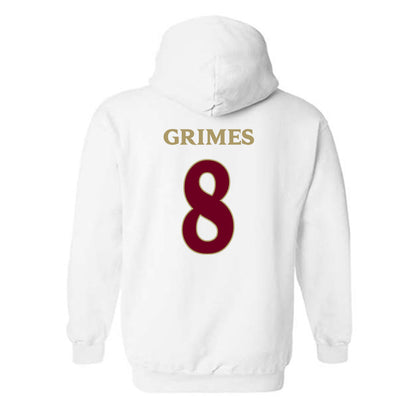 Elon - NCAA Women's Soccer : Charlise Grimes - Classic Fashion Shersey Hooded Sweatshirt-1