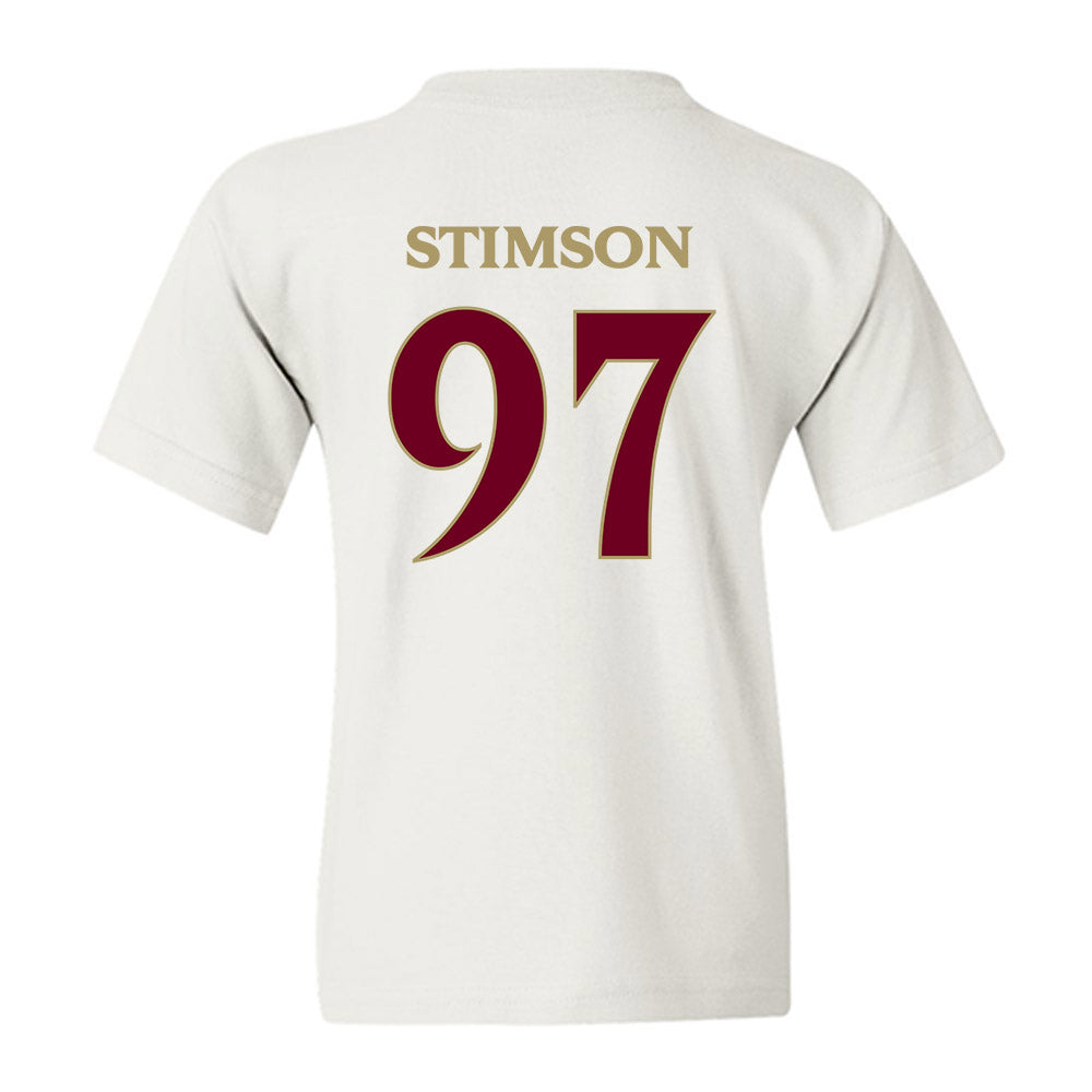 Elon - NCAA Football : Carter Stimson - Classic Fashion Shersey Youth T-Shirt-1