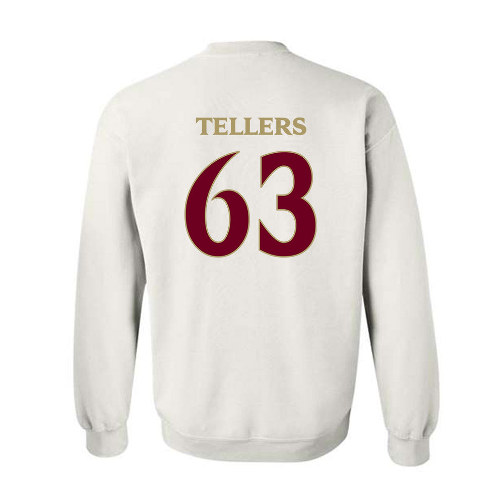 Elon - NCAA Football : Will Tellers - Classic Fashion Shersey Crewneck Sweatshirt-1