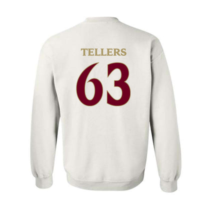 Elon - NCAA Football : Will Tellers - Classic Fashion Shersey Crewneck Sweatshirt-1