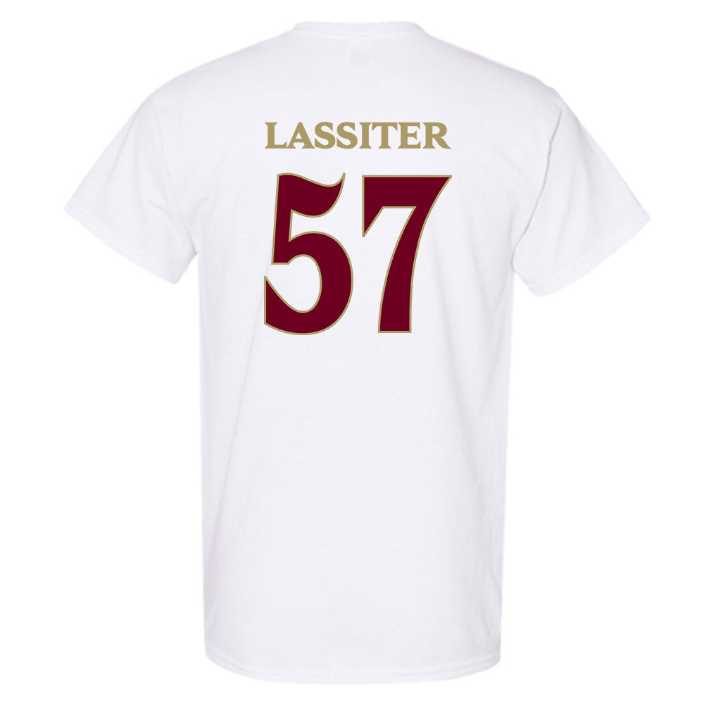 Elon - NCAA Football : Demari Lassiter - Classic Fashion Shersey T-Shirt-1
