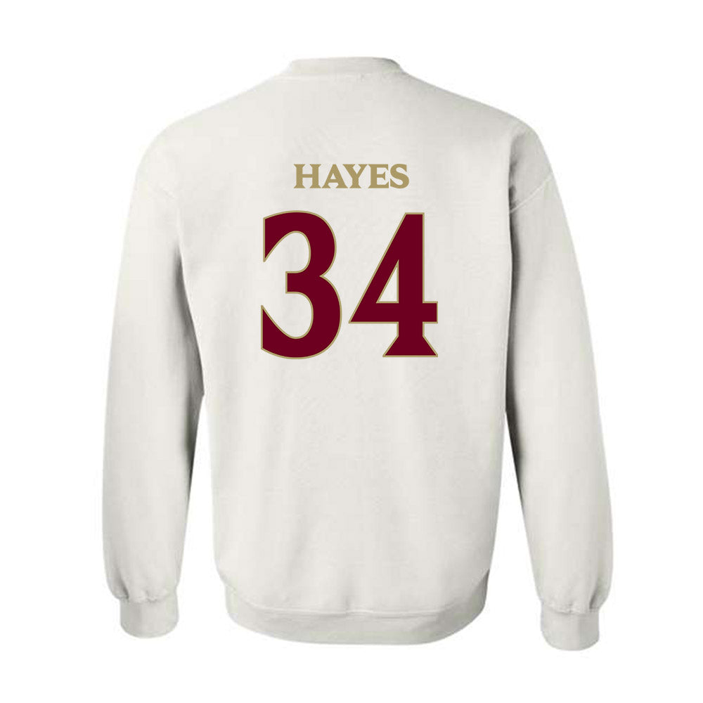 Elon - NCAA Football : Nathan Hayes - Classic Fashion Shersey Crewneck Sweatshirt-1