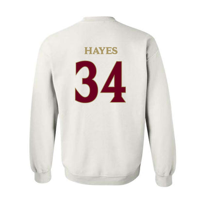 Elon - NCAA Football : Nathan Hayes - Classic Fashion Shersey Crewneck Sweatshirt-1