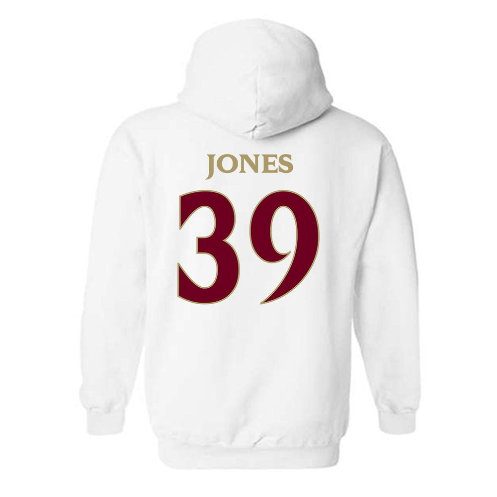 Elon - NCAA Football : Nick Jones - Classic Fashion Shersey Hooded Sweatshirt-1