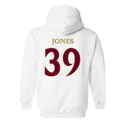 Elon - NCAA Football : Nick Jones - Classic Fashion Shersey Hooded Sweatshirt-1