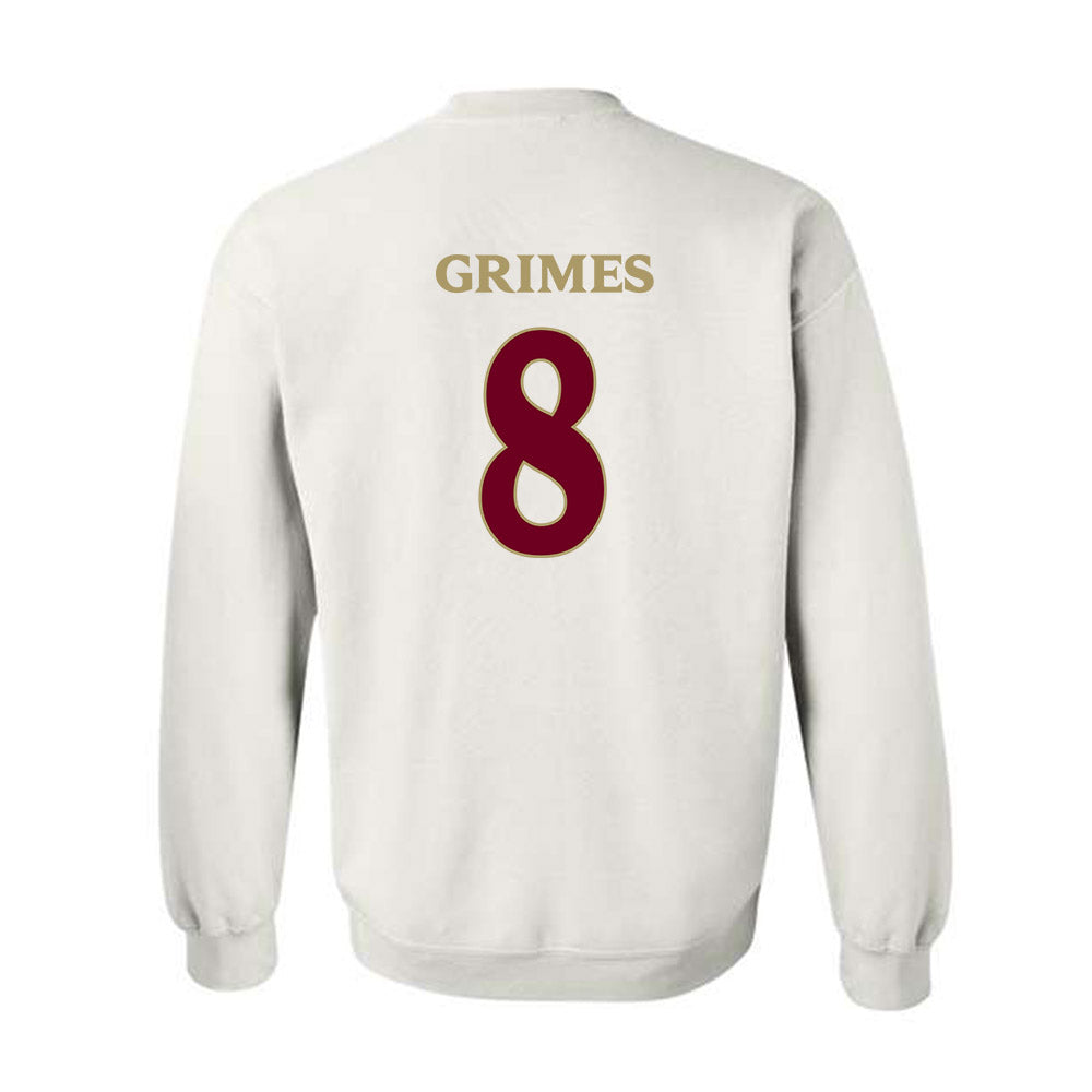 Elon - NCAA Women's Soccer : Charlise Grimes - Classic Fashion Shersey Crewneck Sweatshirt-1