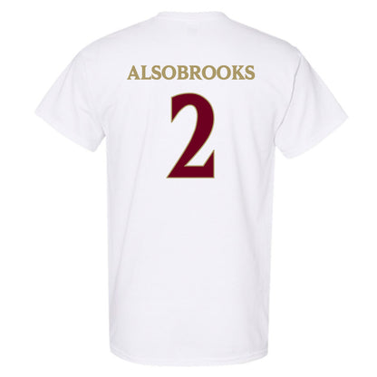 Elon - NCAA Football : Senquavious Alsobrooks - Classic Fashion Shersey T-Shirt-1