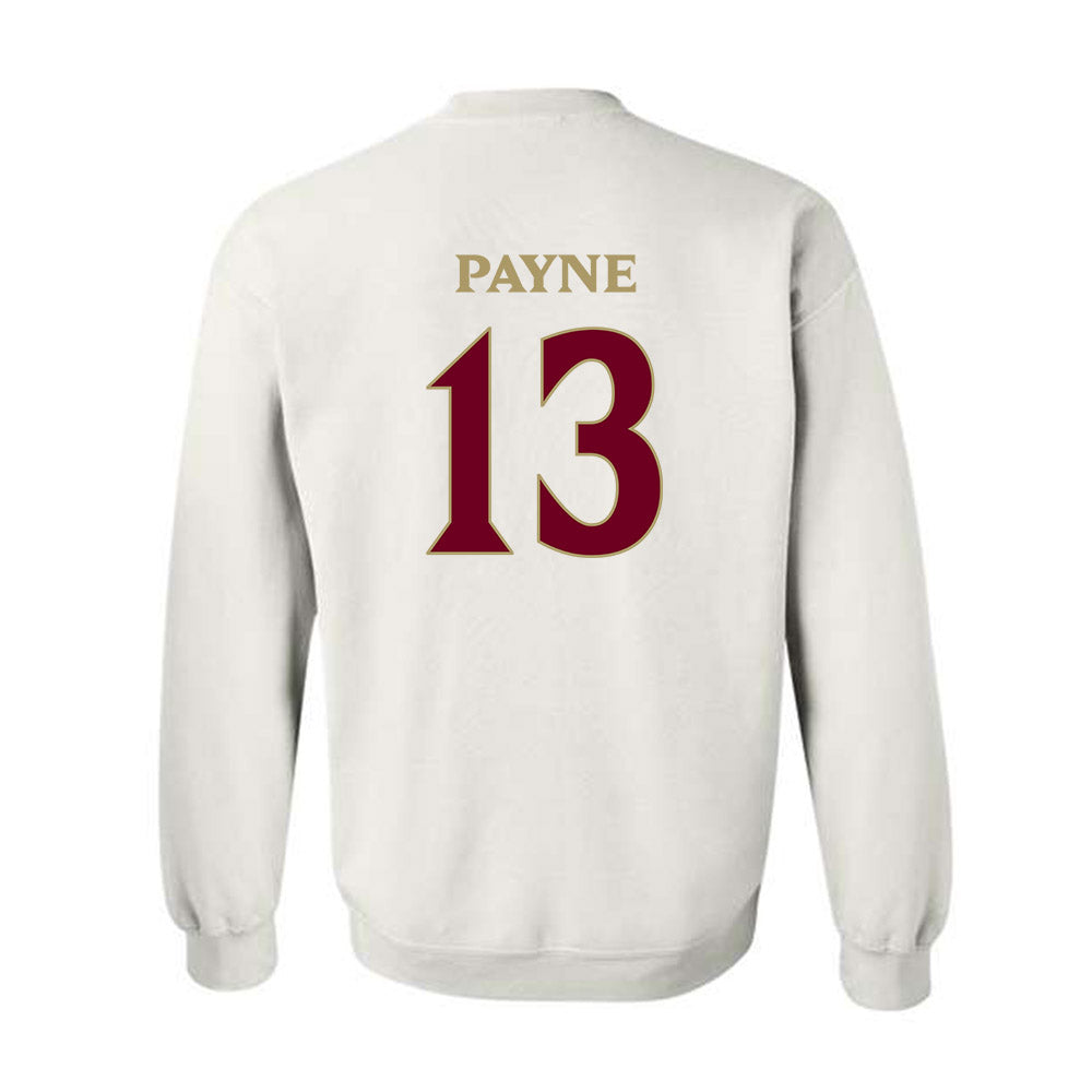 Elon - NCAA Football : Tanner Payne - Classic Fashion Shersey Crewneck Sweatshirt-1