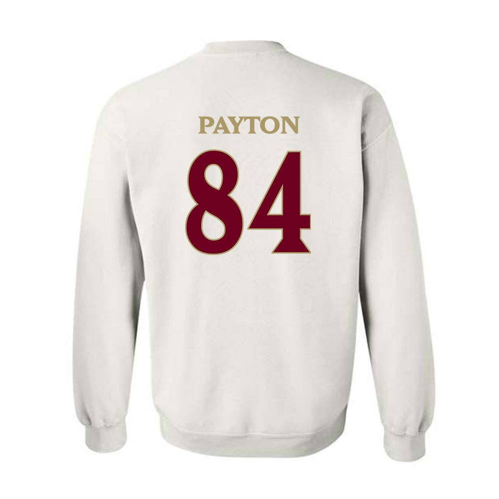 Elon - NCAA Football : Josiah Payton - Classic Fashion Shersey Crewneck Sweatshirt-1