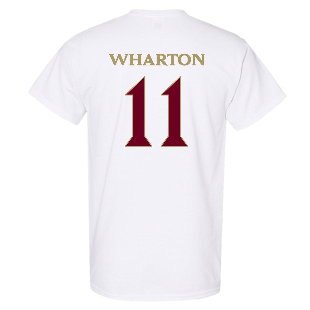 Elon - NCAA Men's Soccer : Alex Wharton - Classic Fashion Shersey T-Shirt-1