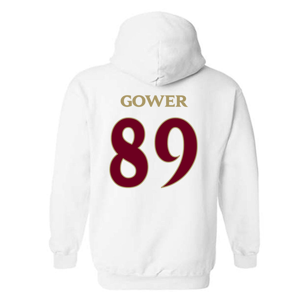 Elon - NCAA Football : Braden Gower - Classic Fashion Shersey Hooded Sweatshirt-1
