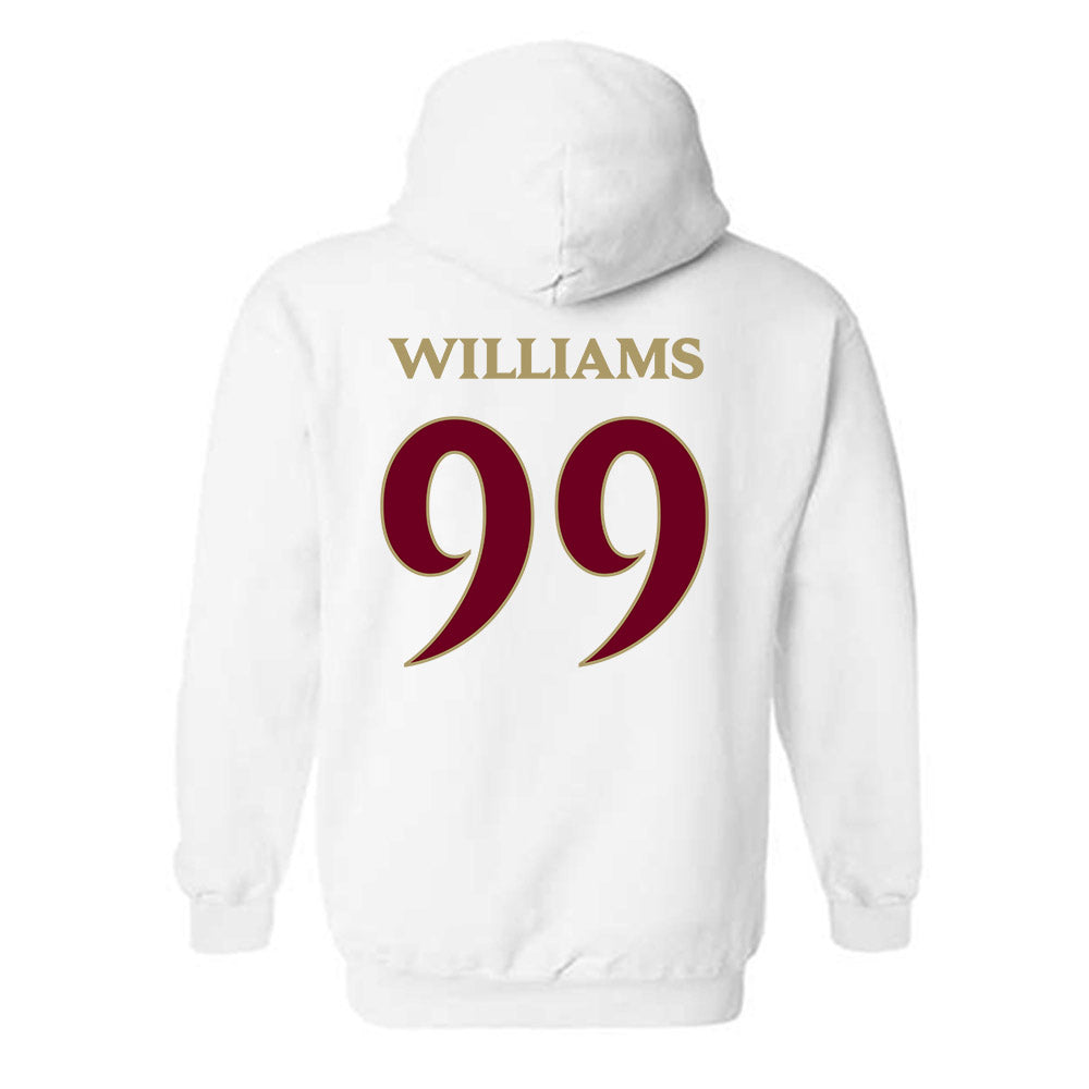 Elon - NCAA Football : Geren Williams - Classic Fashion Shersey Hooded Sweatshirt-1