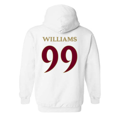 Elon - NCAA Football : Geren Williams - Classic Fashion Shersey Hooded Sweatshirt-1