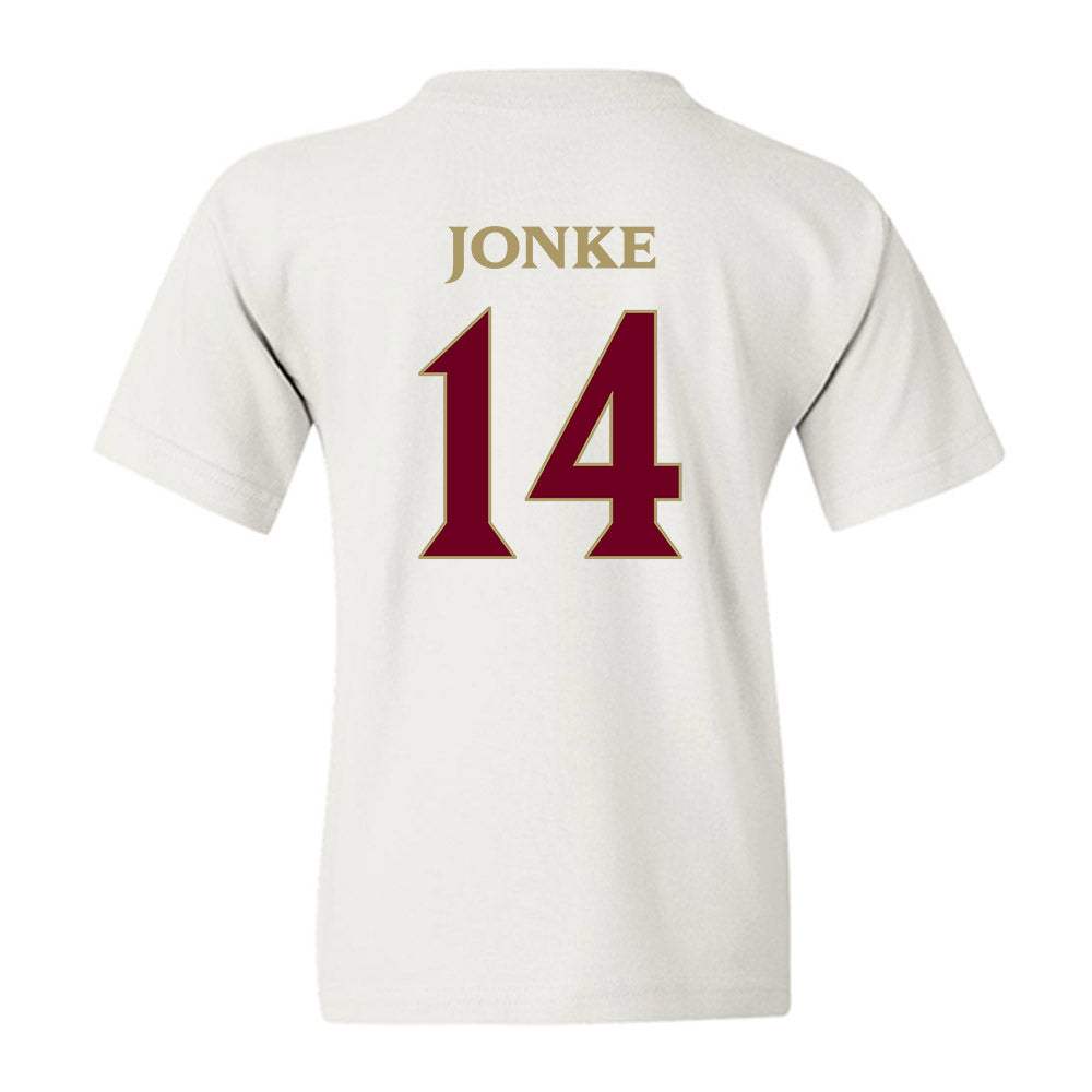Elon - NCAA Men's Soccer : Weston Jonke - Classic Fashion Shersey Youth T-Shirt-1