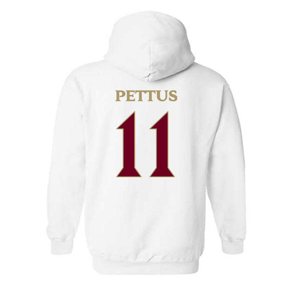 Elon - NCAA Men's Basketball : Randall Pettus - Classic Fashion Shersey Hooded Sweatshirt-1