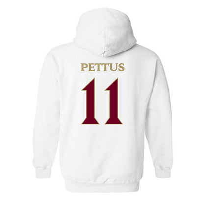 Elon - NCAA Men's Basketball : Randall Pettus - Classic Fashion Shersey Hooded Sweatshirt-1