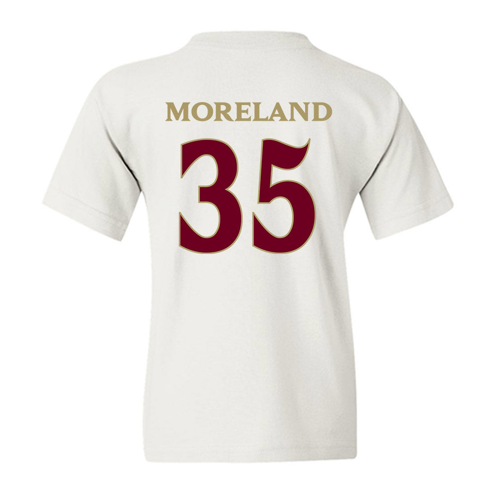 Elon - NCAA Football : Owen Moreland - Classic Fashion Shersey Youth T-Shirt-1