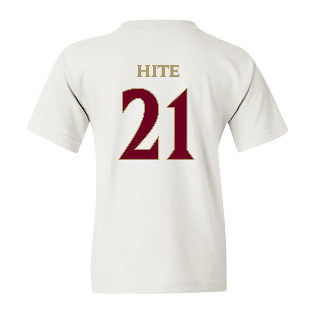 Elon - NCAA Football : Derek Hite - Classic Fashion Shersey Youth T-Shirt-1
