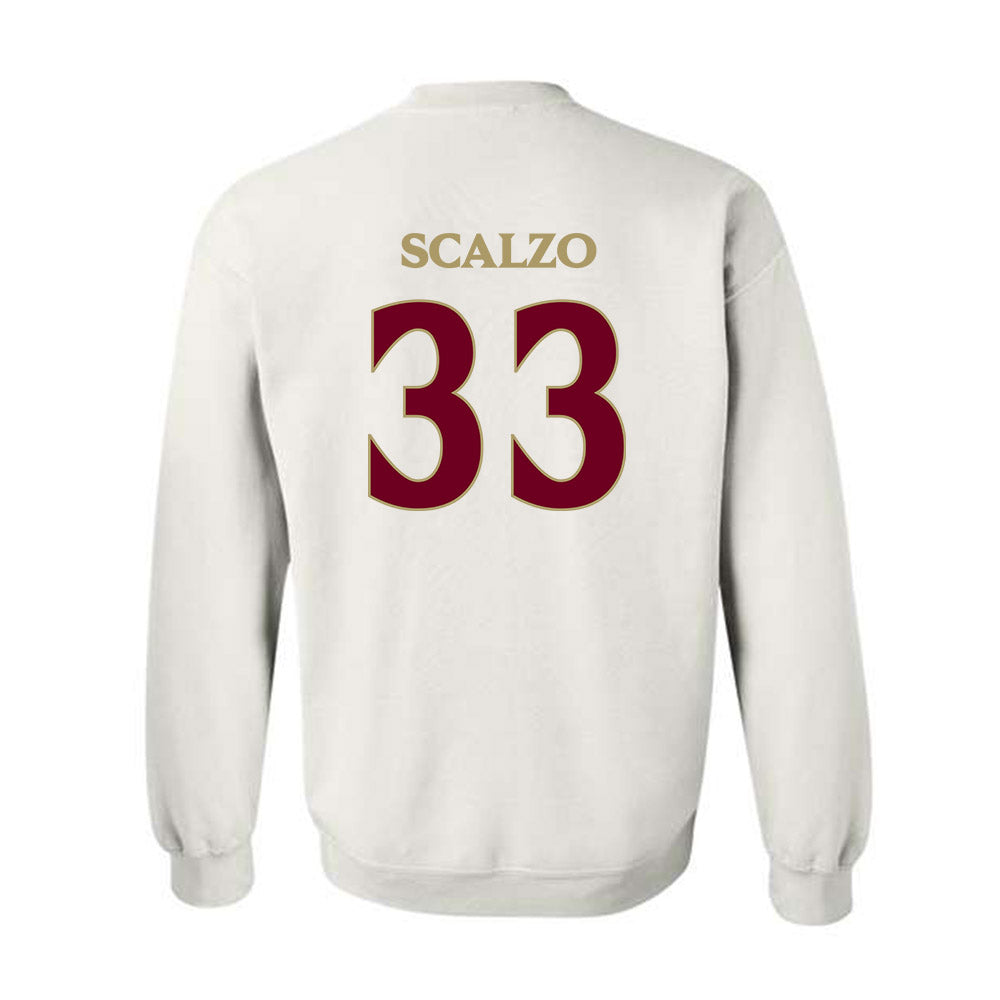 Elon - NCAA Women's Lacrosse : Lizzie Scalzo - Classic Fashion Shersey Crewneck Sweatshirt-1