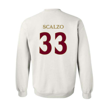 Elon - NCAA Women's Lacrosse : Lizzie Scalzo - Classic Fashion Shersey Crewneck Sweatshirt-1