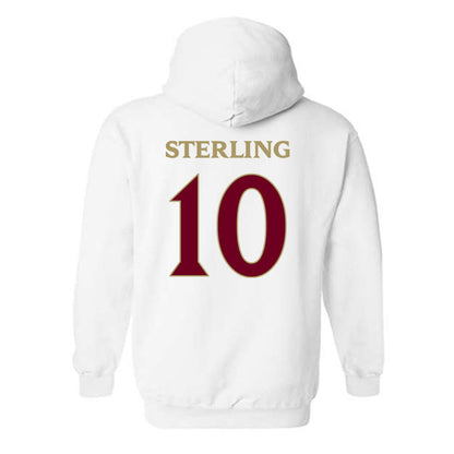 Elon - NCAA Baseball : Nate Sterling - Classic Fashion Shersey Hooded Sweatshirt-1