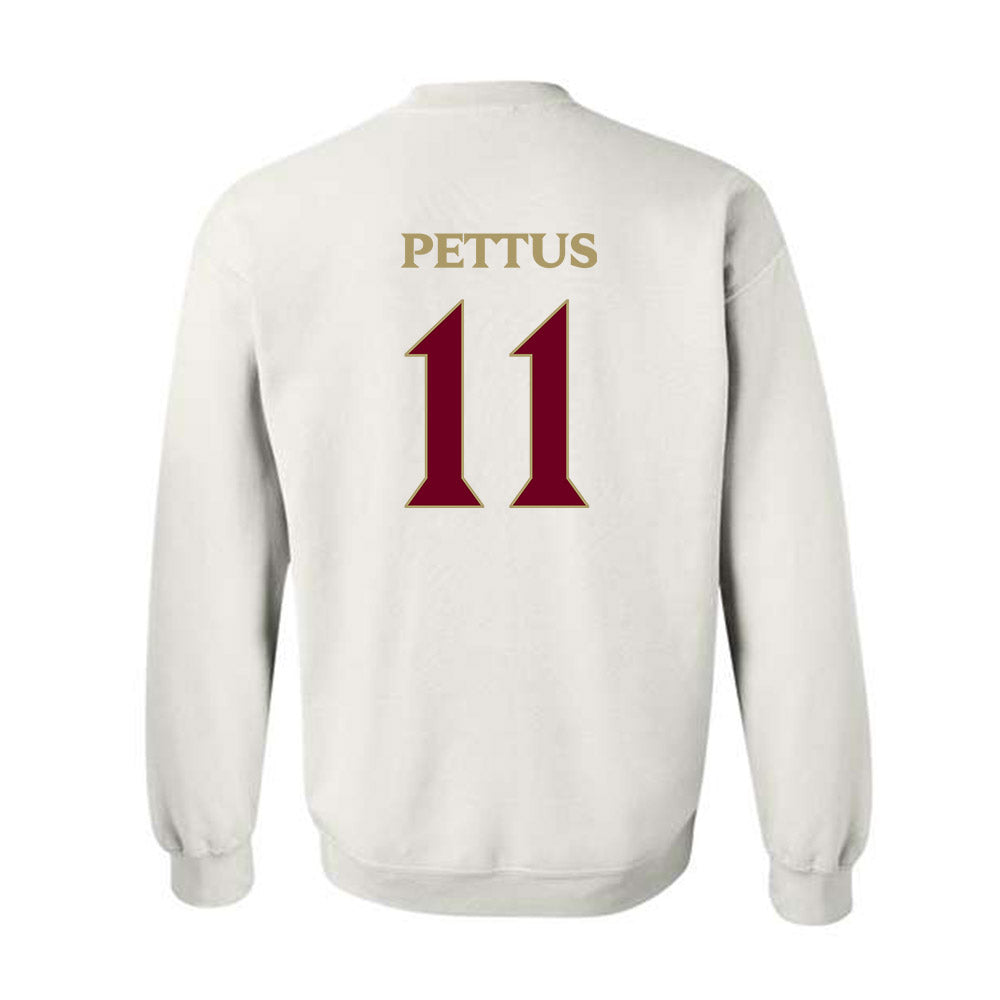 Elon - NCAA Men's Basketball : Randall Pettus - Classic Fashion Shersey Crewneck Sweatshirt-1