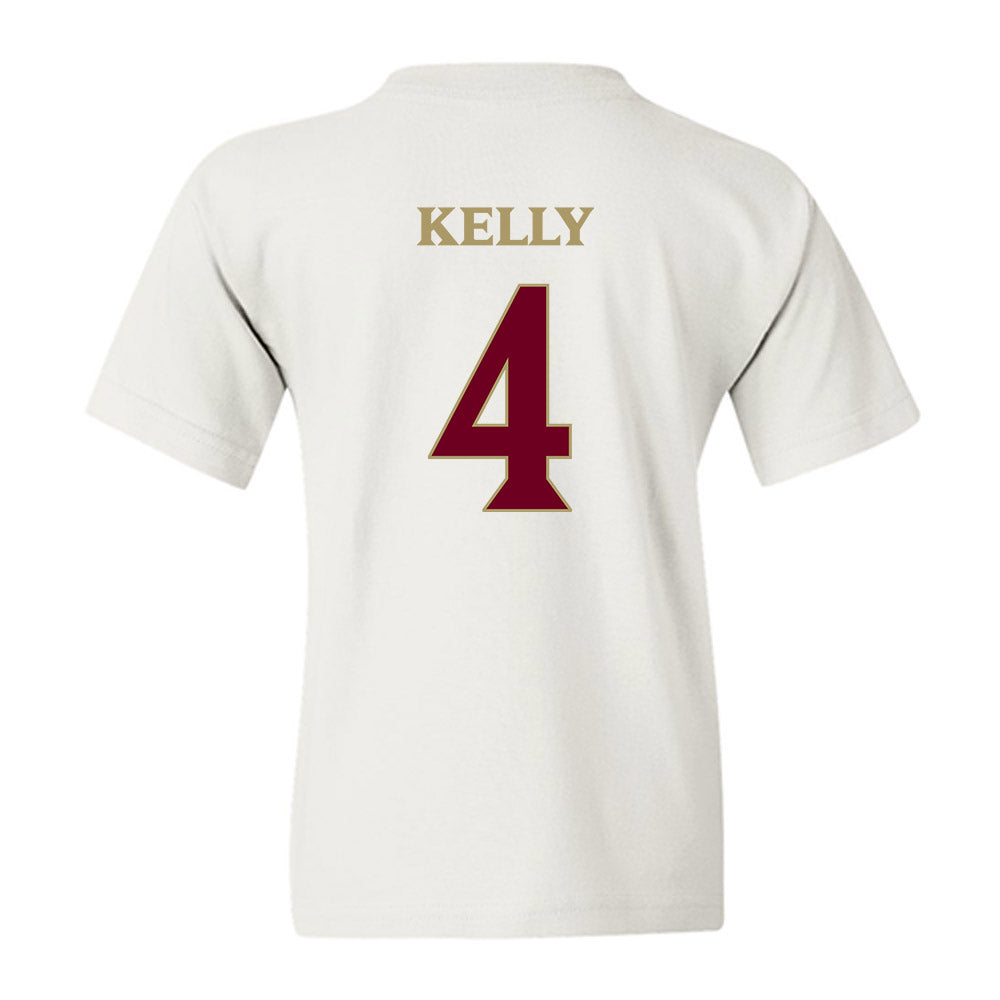 Elon - NCAA Football : Nhycer Kelly - Classic Fashion Shersey Youth T-Shirt-1