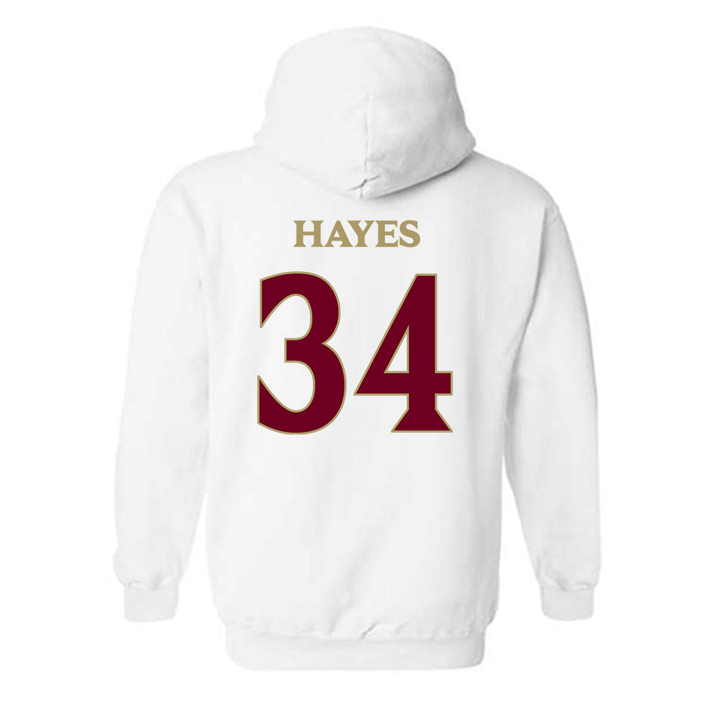 Elon - NCAA Football : Nathan Hayes - Classic Fashion Shersey Hooded Sweatshirt-1