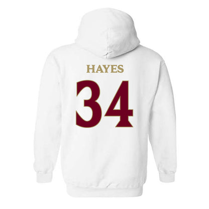 Elon - NCAA Football : Nathan Hayes - Classic Fashion Shersey Hooded Sweatshirt-1