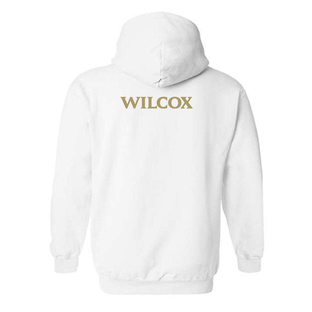 Elon - NCAA Women's Track & Field : Meghan Wilcox - Classic Fashion Shersey Hooded Sweatshirt-1