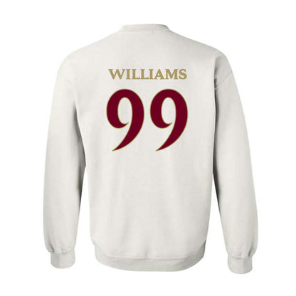 Elon - NCAA Football : Geren Williams - Classic Fashion Shersey Crewneck Sweatshirt-1
