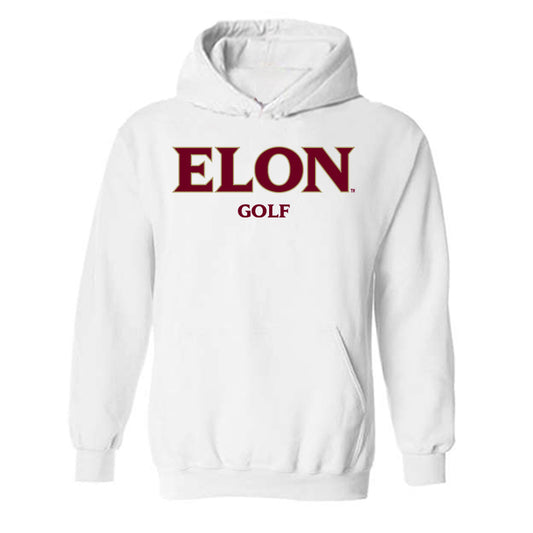 Elon - NCAA Men's Golf : Dylan Lewis - Classic Fashion Shersey Hooded Sweatshirt-0
