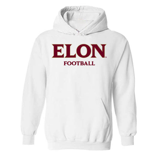 Elon - NCAA Football : Jevean Brown - Classic Fashion Shersey Hooded Sweatshirt-0