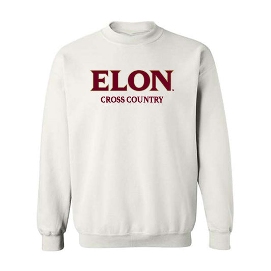 Elon - NCAA Men's Cross Country : Caden Strickland - Classic Fashion Shersey Crewneck Sweatshirt-0
