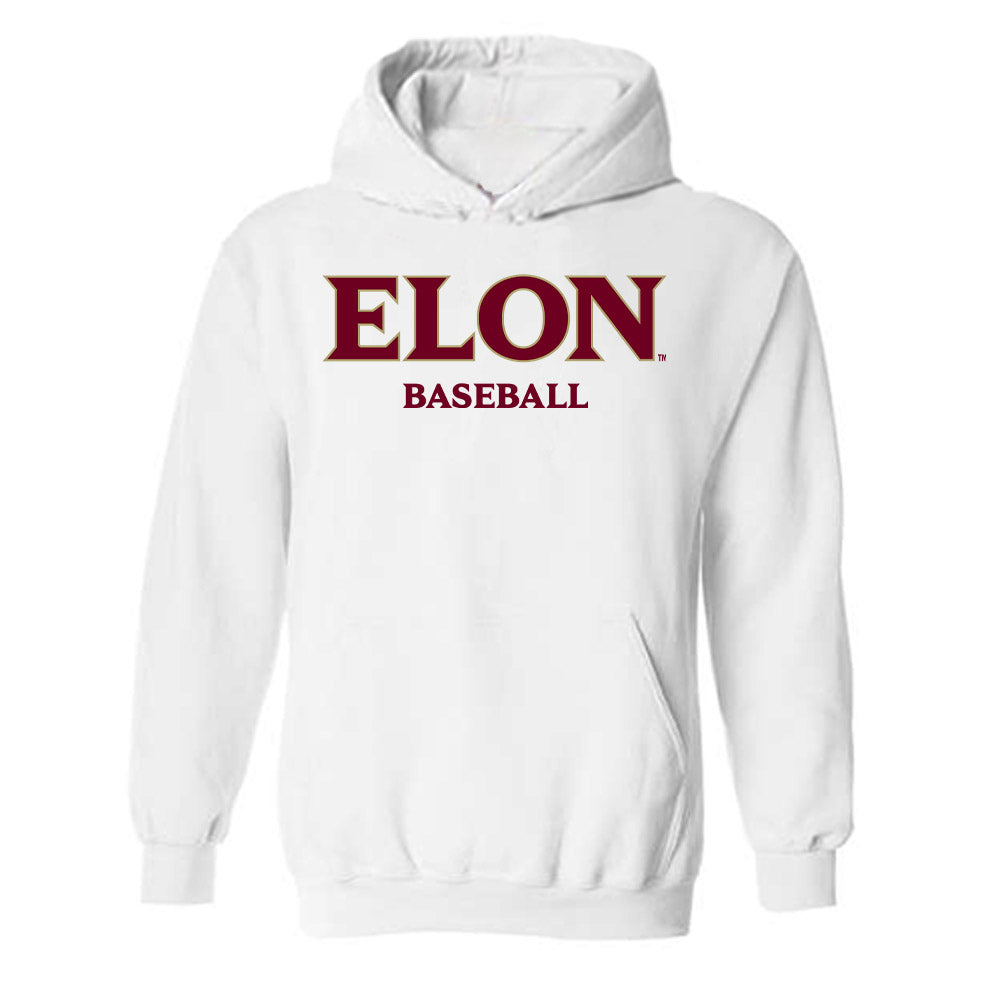 Elon - NCAA Baseball : Nate Sterling - Classic Fashion Shersey Hooded Sweatshirt-0