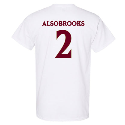 Elon - NCAA Football : Senquavious Alsobrooks - Classic Fashion Shersey T-Shirt-1