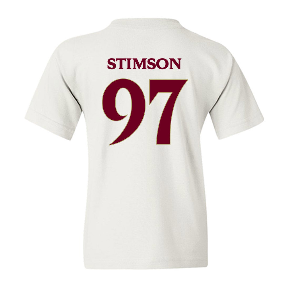 Elon - NCAA Football : Carter Stimson - Classic Fashion Shersey Youth T-Shirt-1