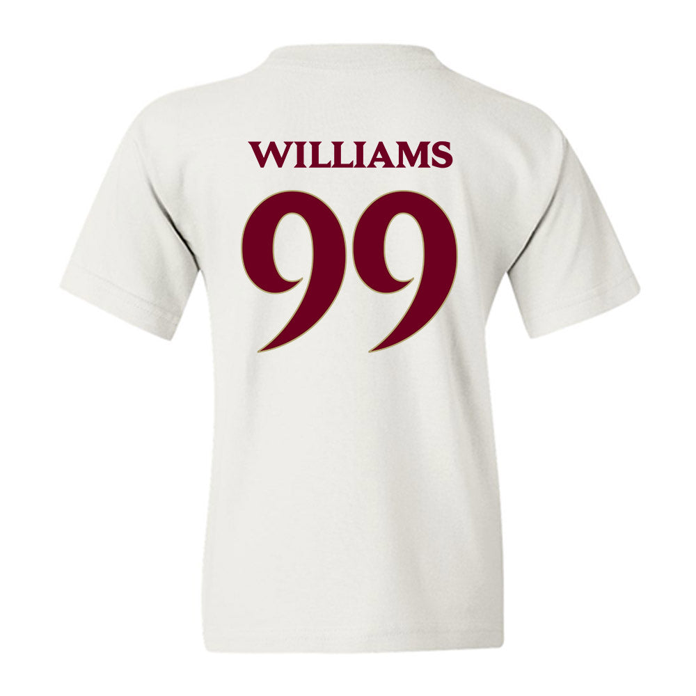 Elon - NCAA Football : Geren Williams - Classic Fashion Shersey Youth T-Shirt-1