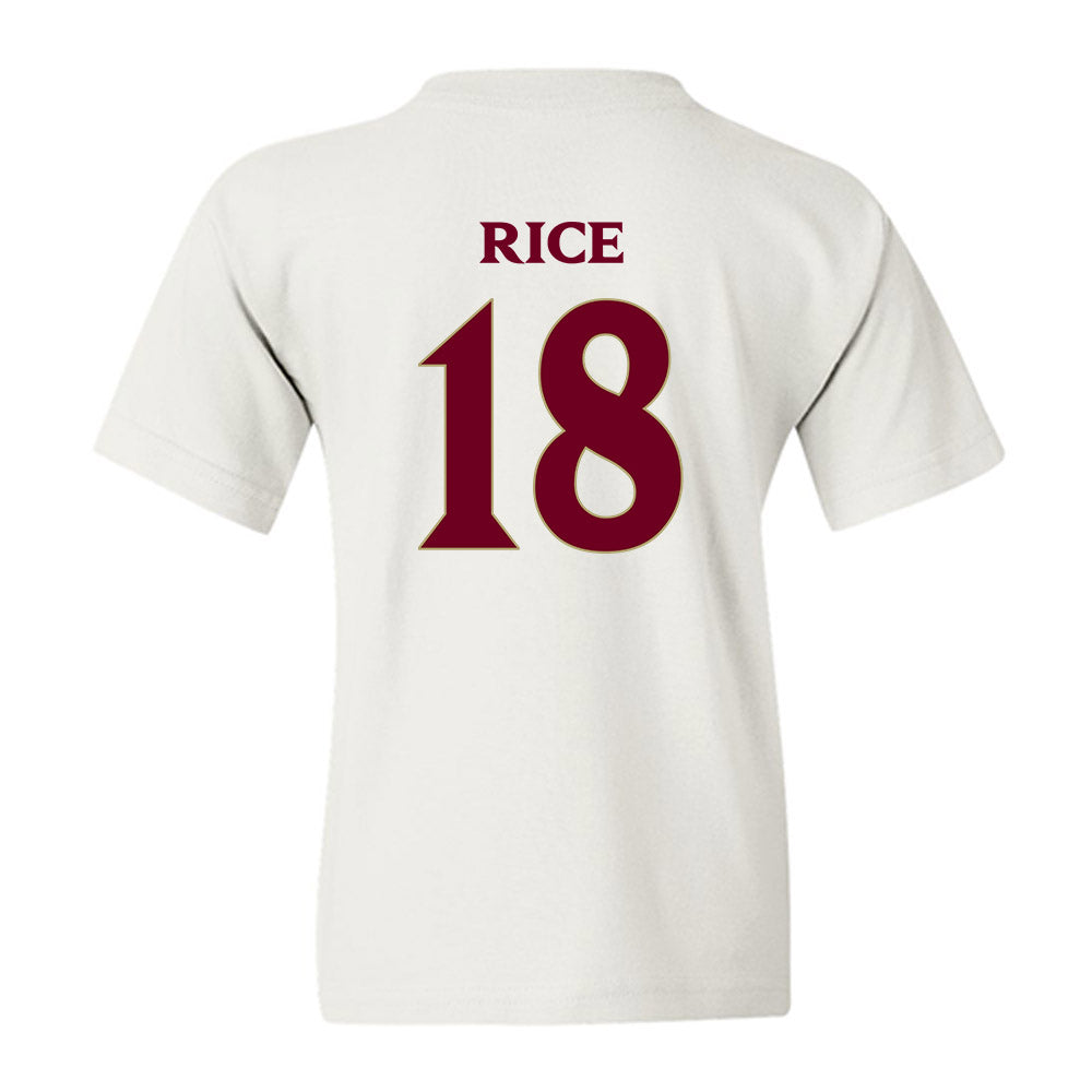 Elon - NCAA Women's Volleyball : April Rice - Classic Fashion Shersey Youth T-Shirt-1