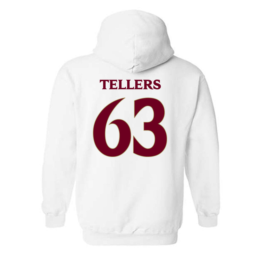 Elon - NCAA Football : Will Tellers - Classic Fashion Shersey Hooded Sweatshirt-1