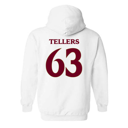 Elon - NCAA Football : Will Tellers - Classic Fashion Shersey Hooded Sweatshirt-1