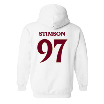 Elon - NCAA Football : Carter Stimson - Classic Fashion Shersey Hooded Sweatshirt-1
