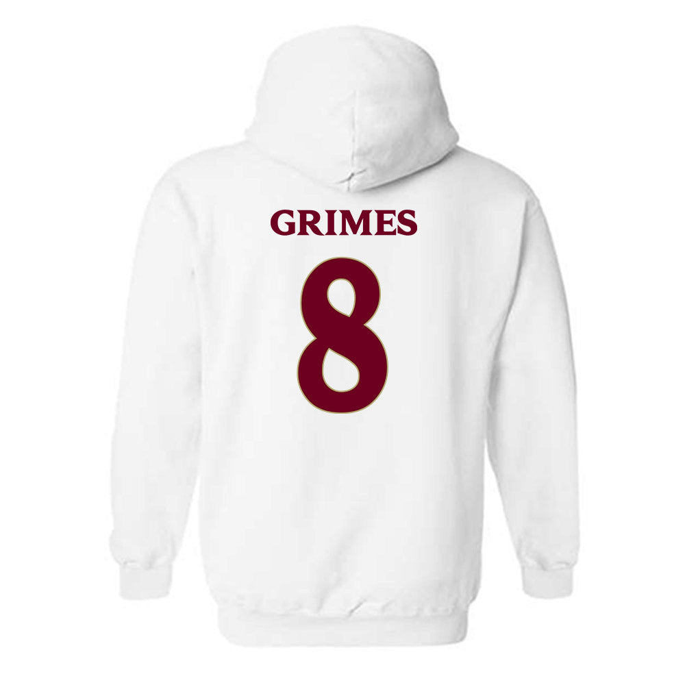 Elon - NCAA Women's Soccer : Charlise Grimes - Classic Fashion Shersey Hooded Sweatshirt-1