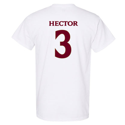 Elon - NCAA Football : Cj Hector - Classic Fashion Shersey T-Shirt-1