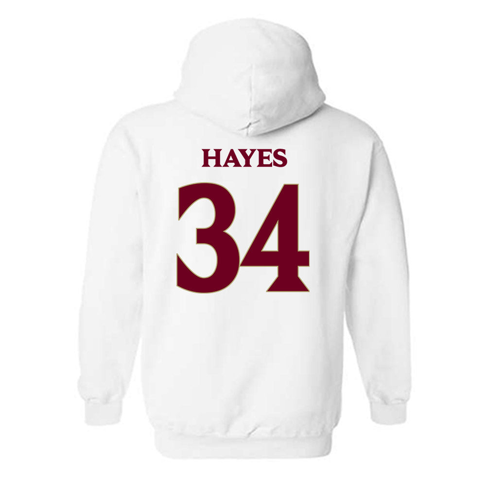 Elon - NCAA Football : Nathan Hayes - Classic Fashion Shersey Hooded Sweatshirt-1