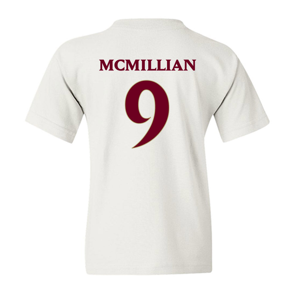 Elon - NCAA Football : Kenaz McMillian - Classic Fashion Shersey Youth T-Shirt-1