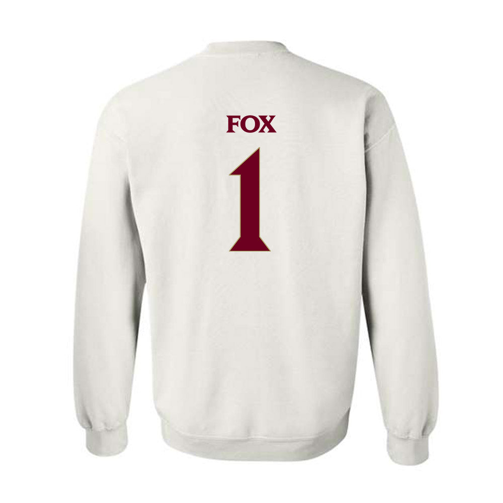 Elon - NCAA Women's Basketball : Ashanti Fox - Classic Fashion Shersey Crewneck Sweatshirt-1