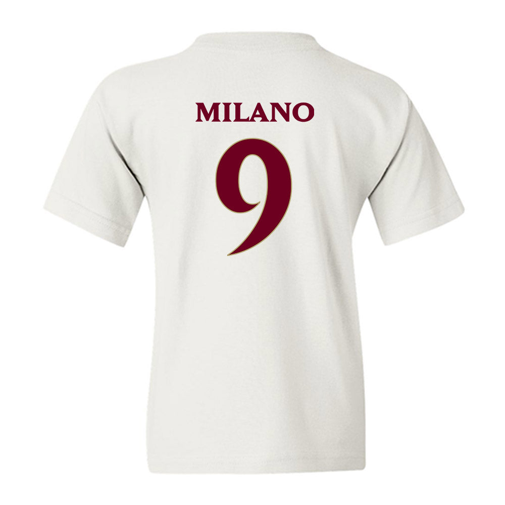 Elon - NCAA Women's Soccer : Gia Milano - Classic Fashion Shersey Youth T-Shirt-1